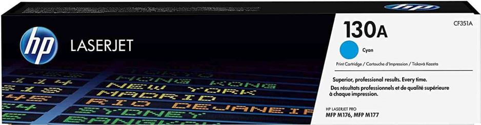 HP 130A Cyan Original LaserJet Toner Cartridge | CF351A